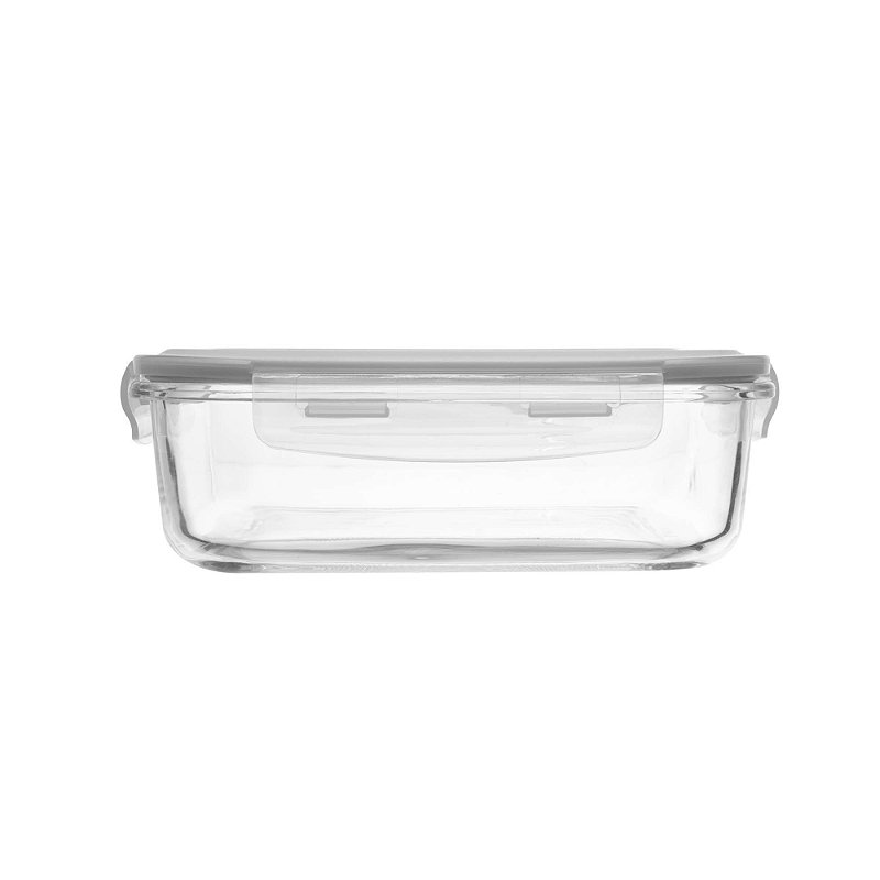 POTE HERMÉTICO DE VIDRO COM TAMPA 640ML - LYOR