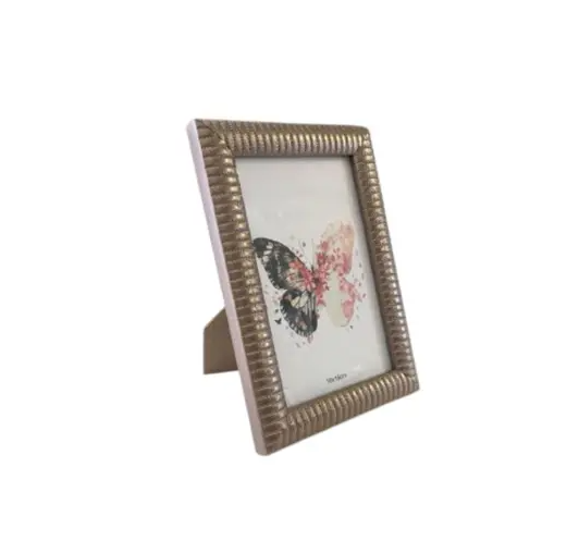 PORTA RETRATO DE POLIESTIRENO COBRE 10X15CM - WOLFF