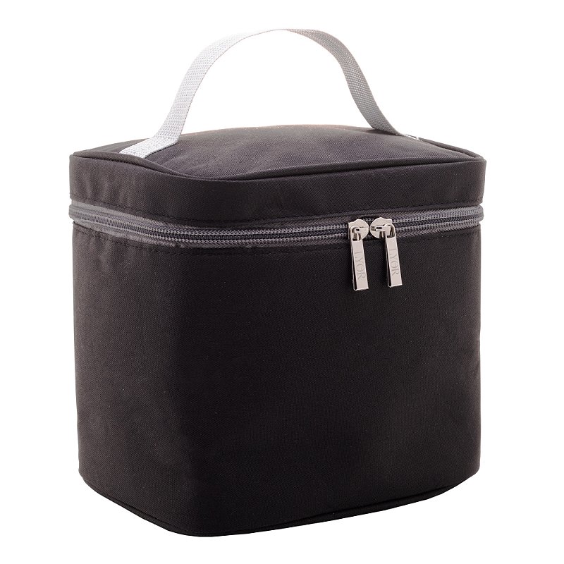 BOLSA TÉRMICA PARA MARMITA EASY LIFE PRETA 17x17x13CM - LYOR