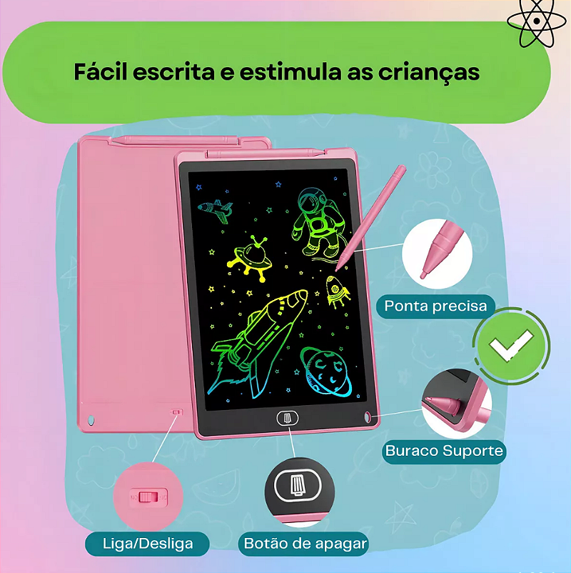 LOUSA MÁGICA TABLET INFANTIL 25CM - C3B