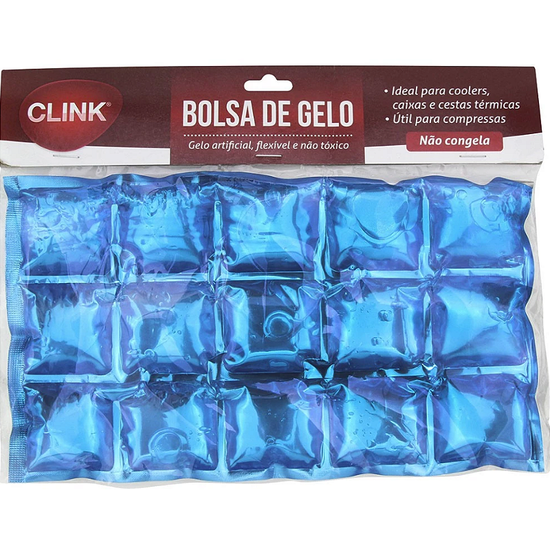 GELO ARTIFICIAL FLEXÍVEL 15X25CM - CLINK