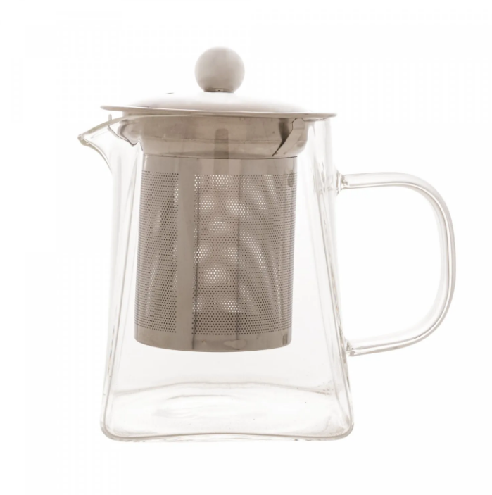 CHALEIRA DE VIDRO BOROSSILICATO 550ML - LYOR
