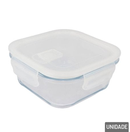 POTE HERMÉTICO DE VIDRO 700ML - FLASHGOODS