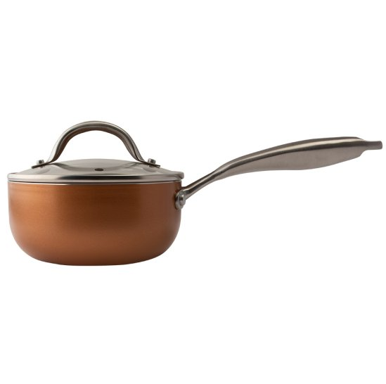 Jogo Panelas Cobre 4 Pecas Aluminio, Aco Inox E Vidro 50 Cm X 14 Cm X 33 Cm