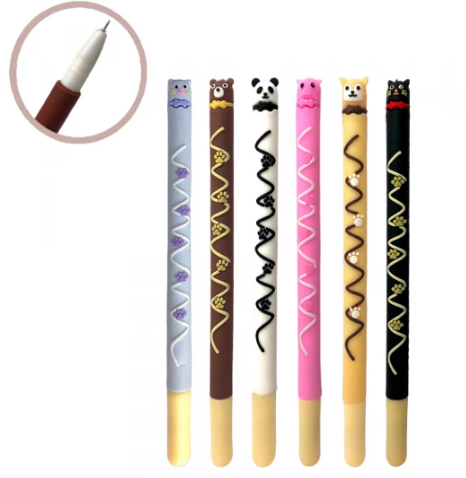CANETA FOFA EM GEL PERFUMADA BICHINHOS - DAFU