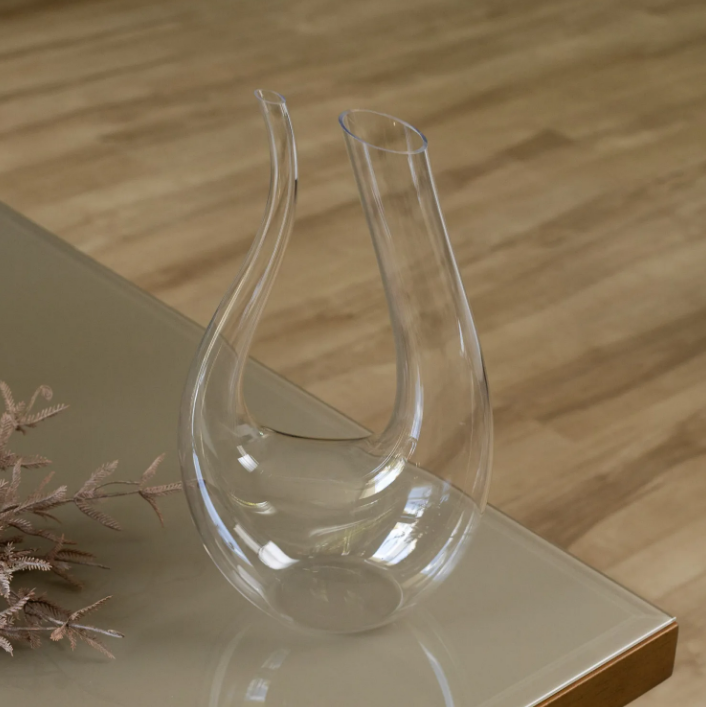DECANTER PARA VINHO DE VIDRO 1 LITRO - WOLFF