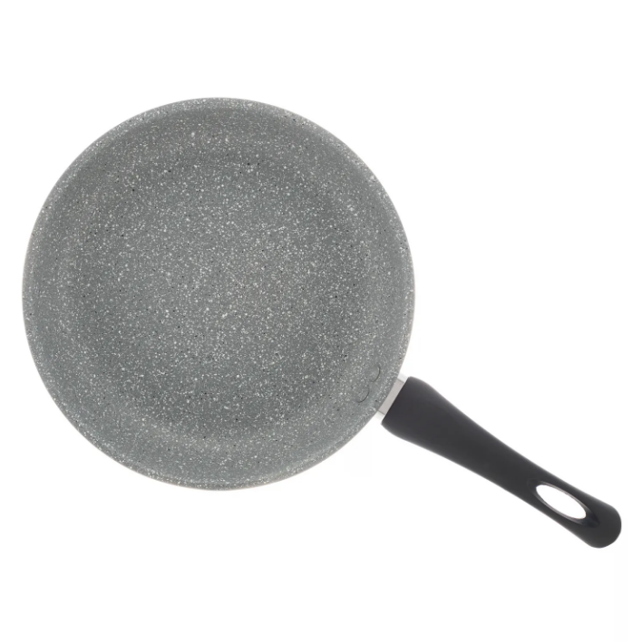 FRIGIDEIRA DE INDUÇÃO EM ALUMÍNIO COM REVESTIMENTO CERÂMICO GRANILITE CINZA 24CM - WOLFF
