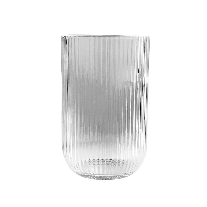 KIT COM 2 COPOS DE VIDRO BLISS TRANSPARENTE 450ML - WELLMIX