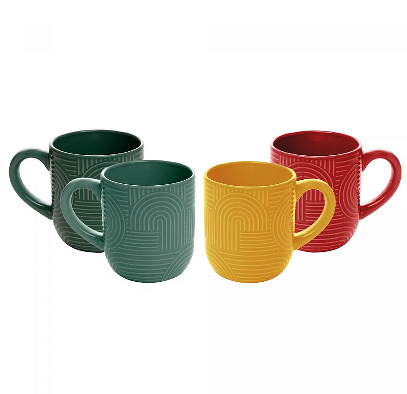 CANECA DE CERÂMICA FRANFURT 330ML UNITÁRIA - WOLFF