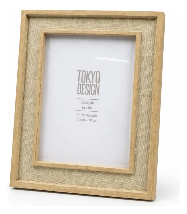 PORTA RETRATO DECORATIVO EUCLID 15X20CM TOKYO DESIGN - MULTIART
