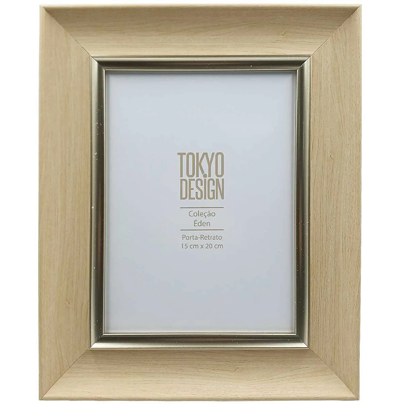 PORTA RETRATO DECORATIVO ÉDEN 10X15CM TOKYO DESIGN - MULTIART