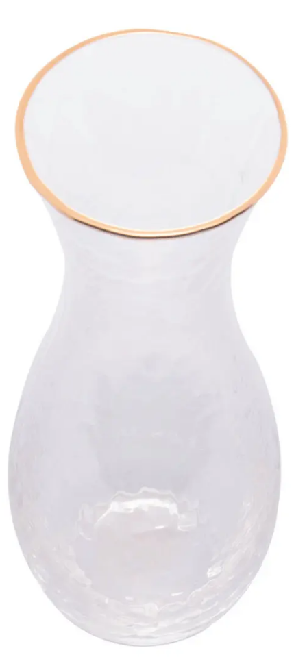 DECANTER DE CRISTAL COM FIO DE OURO TAJ 1,150L - WOLFF