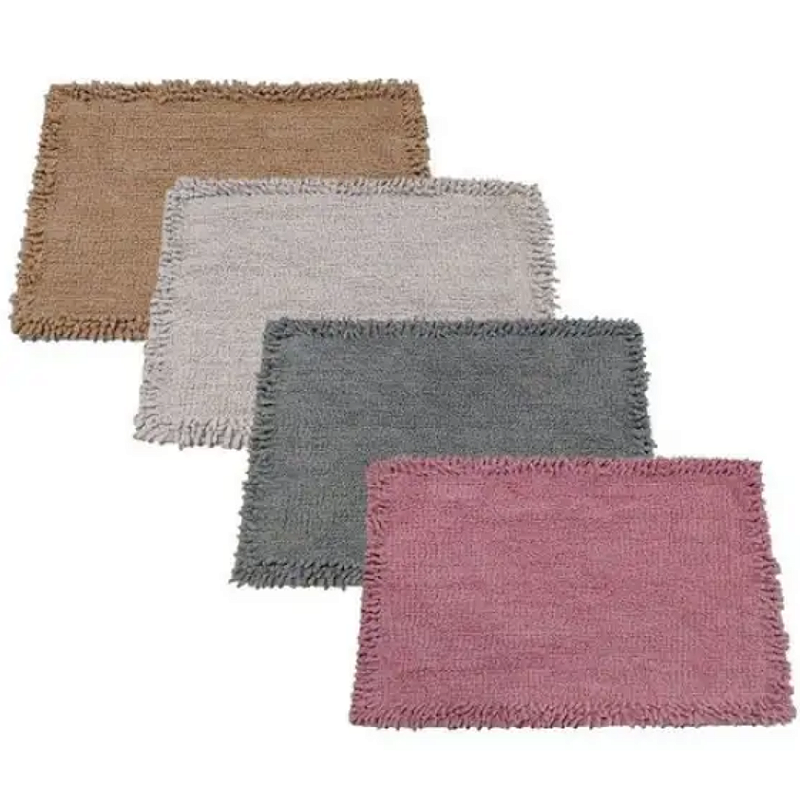 TAPETE MULTIUSO DE ALGODÃO 60X40CM CORES SORTIDAS - CLINK