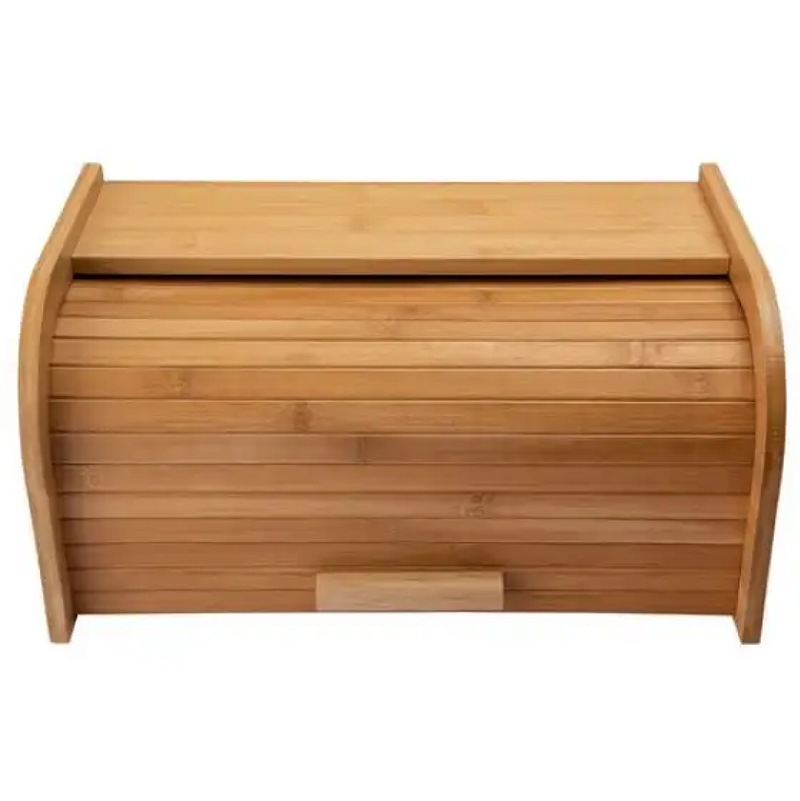 ORGANIZADOR PORTA PÃO DE BAMBU E MDF 39X23X19CM - CLINK