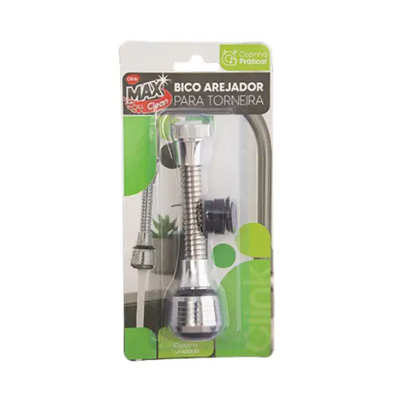 EXTENSOR DE TORNEIRA AREJADOR DE LIGA METÁLICA 13X3CM - CLINK