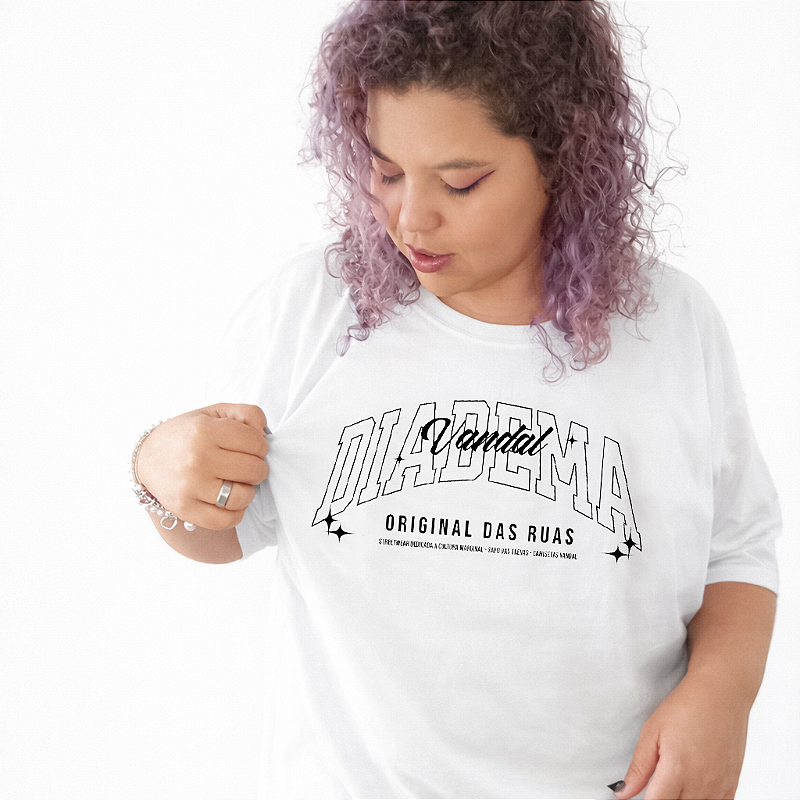 Camiseta Vandal - Diadema Vandal - Plus Size