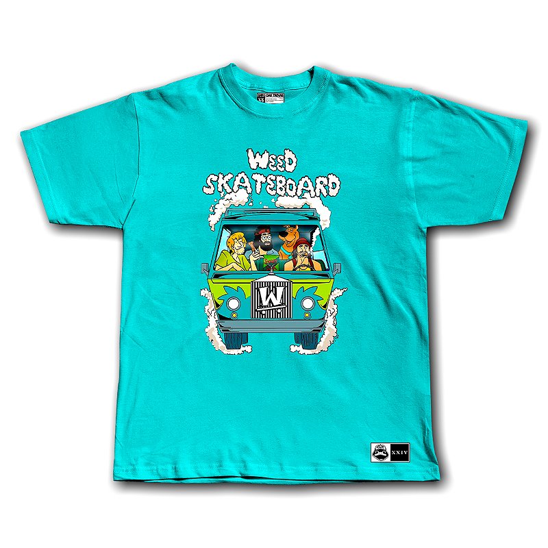 Camiseta - WeeD SkateboarD - Scooby Chong