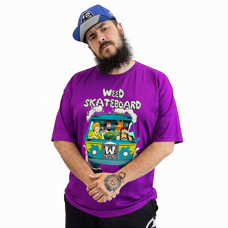 Camiseta - WeeD SkateboarD - Scooby Chong