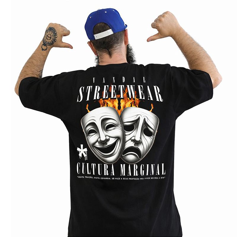 Camiseta Vandal - CULTURA MARGINAL