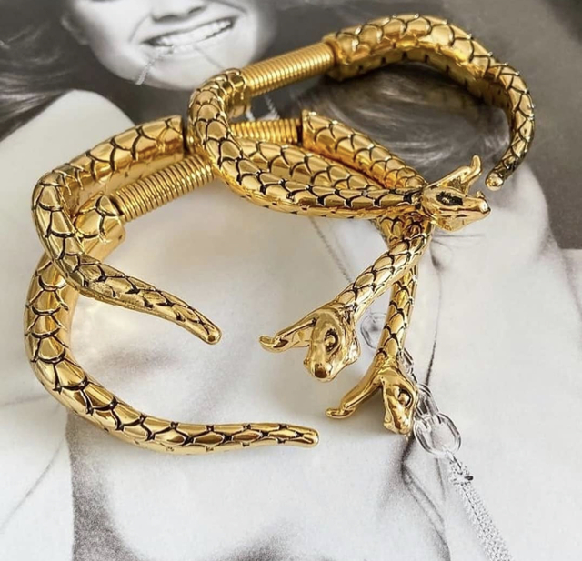 Braceletes Lisos e Trabalhados/ Pulseiras - Semijoias Banhada a Ouro 18K