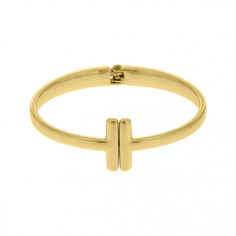 Braceletes Lisos e Trabalhados/ Pulseiras - Semijoias Banhada a Ouro 18K