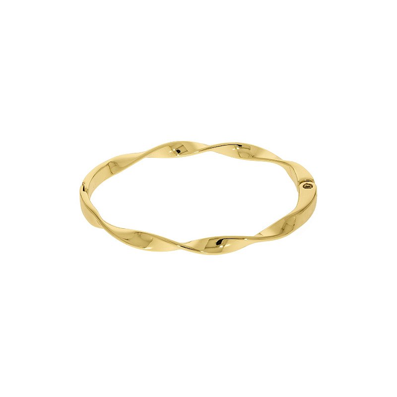 Braceletes Lisos e Trabalhados/ Pulseiras - Semijoias Banhada a Ouro 18K