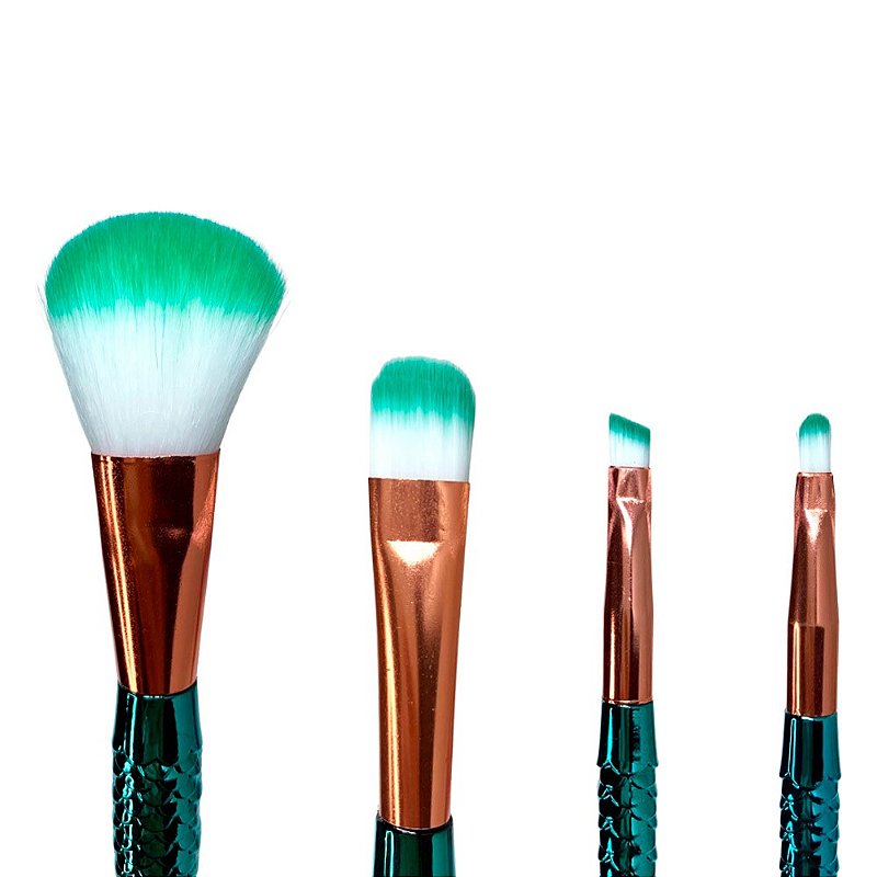 Kit de Pincel para Maquiagem Sereia – Pcte c/ 12 unid