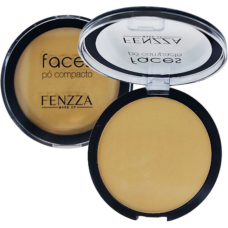 Pó Compacto Face Fenzza PC01 - Kit c/ 04 unid