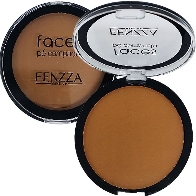 Pó Compacto Face Fenzza PC01 - Kit c/ 04 unid