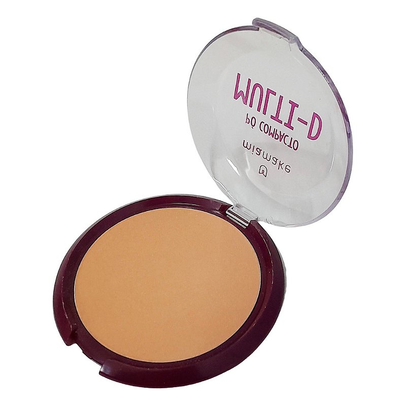 Pó Compacto Multi-D Cores Médias Mia Make 395 - Box c/ 36 unid