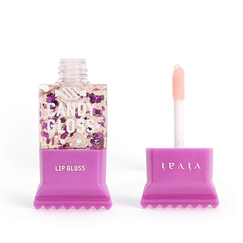Lip Gloss Candy Gloss Vívai 3079.1.1 - Kit c/ 06 unid