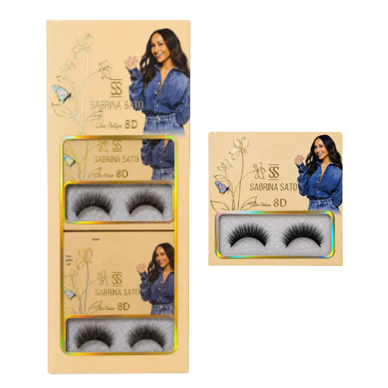 Cílios Postiços 8D F008 Sabrina Sato SP3101 - Box c/ 10unid