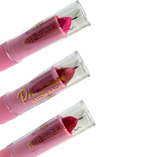 Batom Bala Primavera Mia Make 500 - Box c/ 36 unid