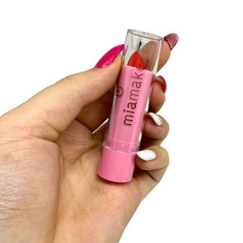 Batom Bala Primavera Mia Make 500 - Kit c/ 06 unid