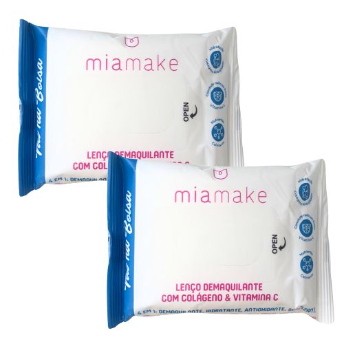 Lenço Demaquilante Vai na Bolsa Mia Make 464