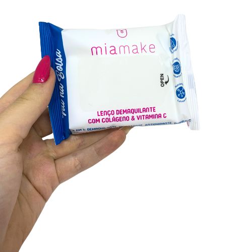 Lenço Demaquilante Vai na Bolsa Mia Make 464