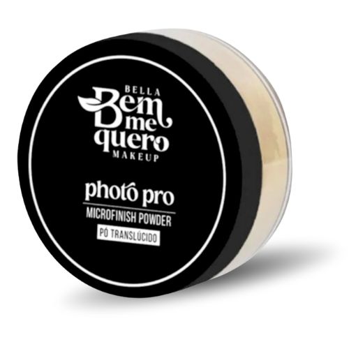 Pó Facial Translúcido Photo Pro Microfinish Powder Bella Bem Me Quero