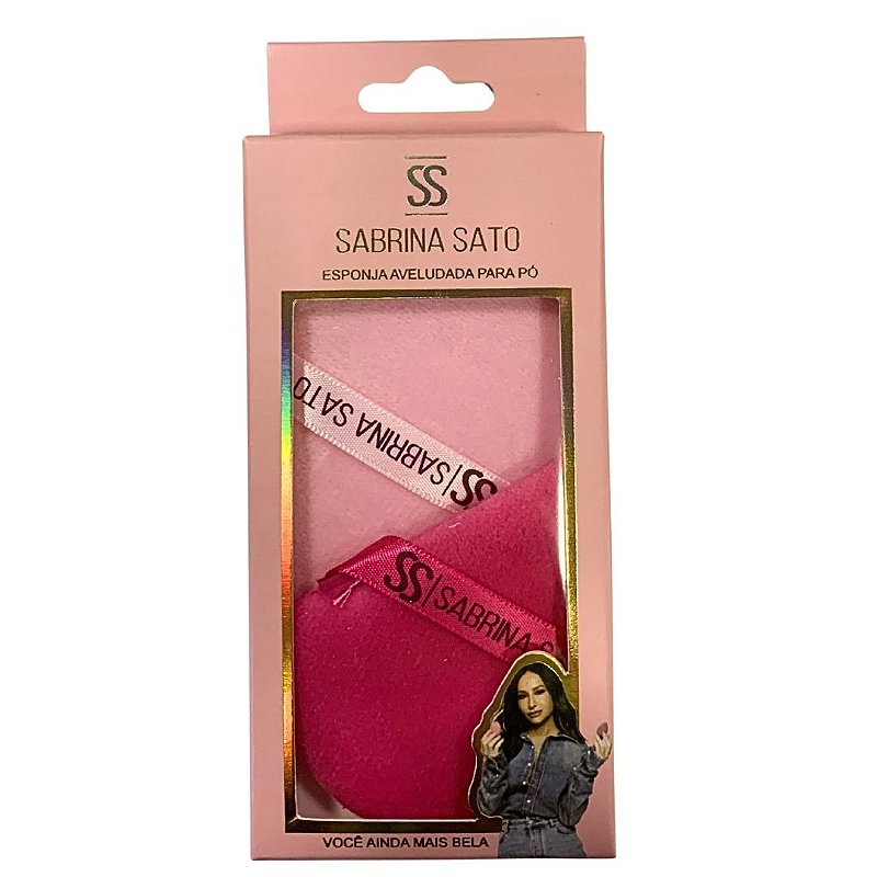 Kit com 02 Esponjas para Maquiagem Sabrina Sato SP2067