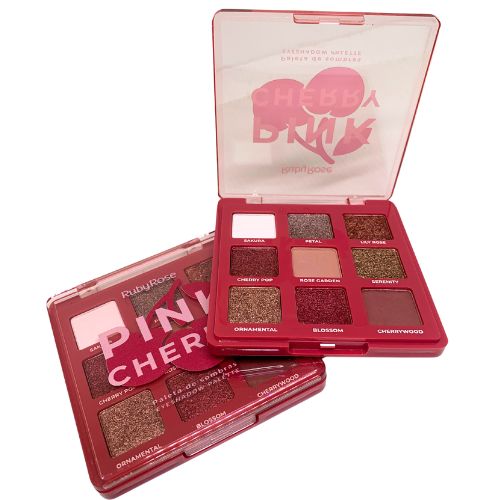 Paleta de Sombras Pink Cherry Ruby Rose HB-E2202