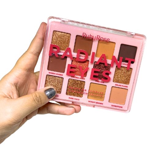 Paleta de Sombras Radiant Eyes Ruby Rose HB-E2201