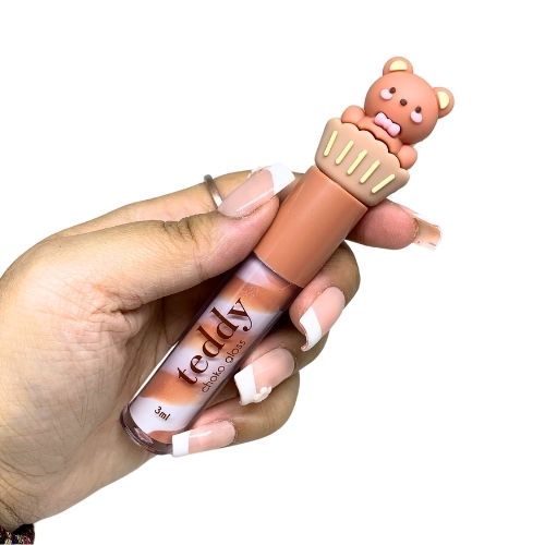 Lip Gloss Choco Teddy Vivai 3271.1.1 - Kit c/ 06 unid