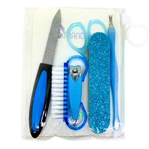 Kit Manicure com 06 peças Mandala MM4017 - Pcte c/ 12 unid
