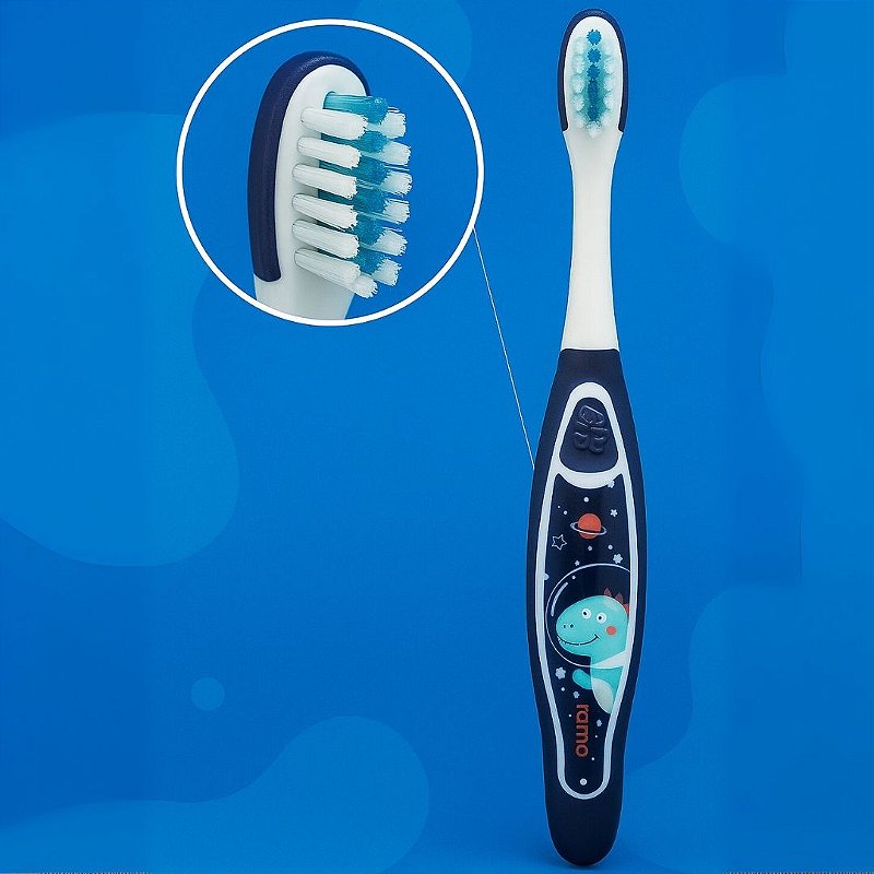 Escova Dental +3 anos Macia Dinossauro Iamo YS43370
