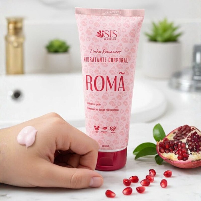 Hidratante Corporal Linha Romances Romã Isis Make-up IS1044