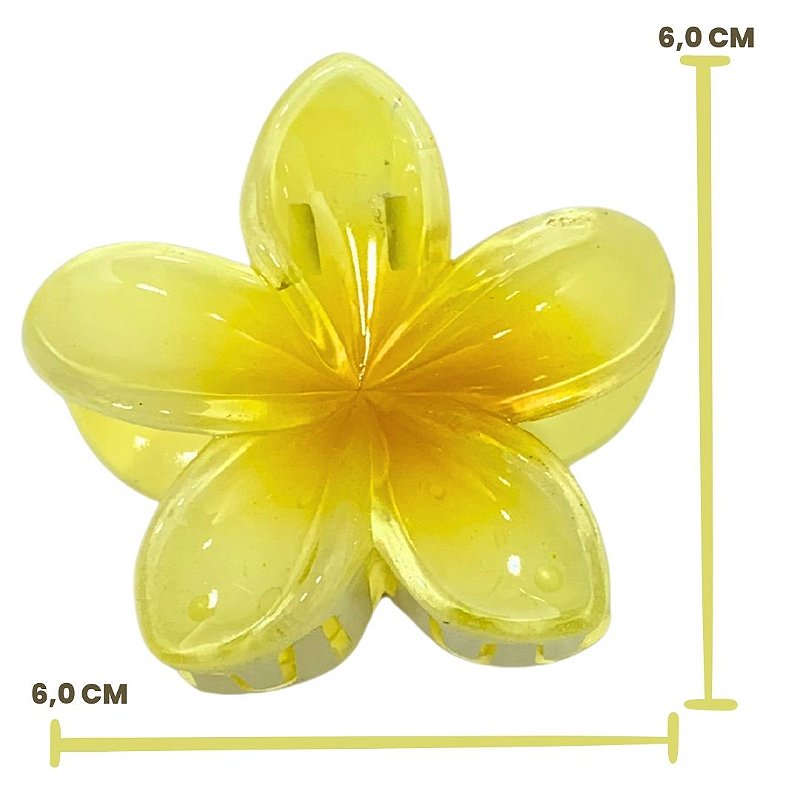Presilha para Cabelo Flor Média