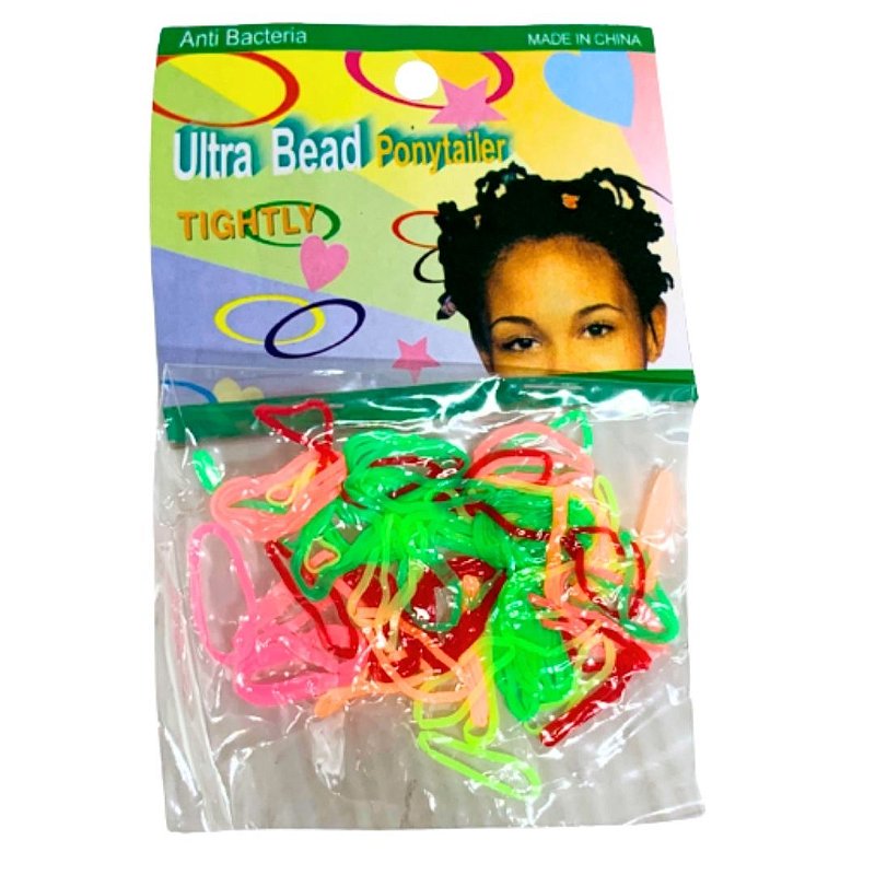 Elástico de Silicone para Cabelo W120-6 - Pcte c/ 12 unid