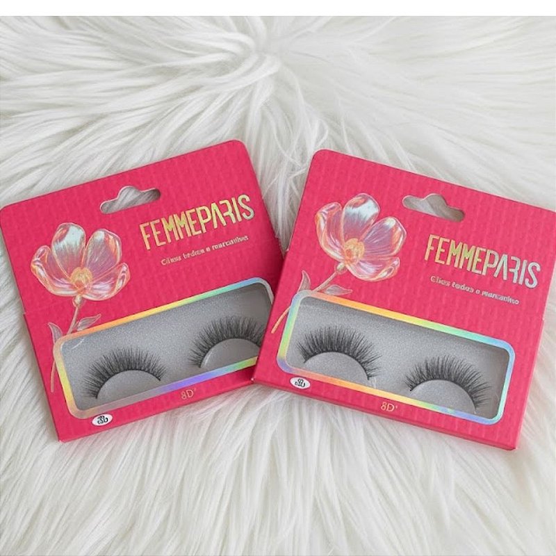 Cílios Postiços 8D F003 Femme Paris FM1013