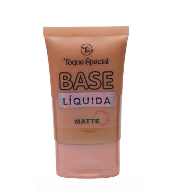 Base Líquida Matte Efeito Porcelana Toque Special TS01036 - Kit c/ 06 unid