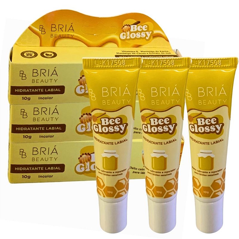 Hidratante Labial Bee Glossy Briá Beauty BB0061