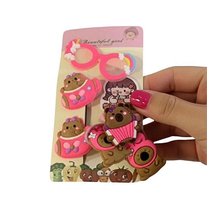 Cartela Presilhas e Xuxinhas Infantil